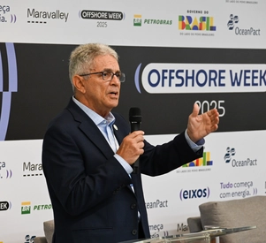 Claudio Nunes, diretor do IBP em sua fala de abertura na offshore week 2025 3